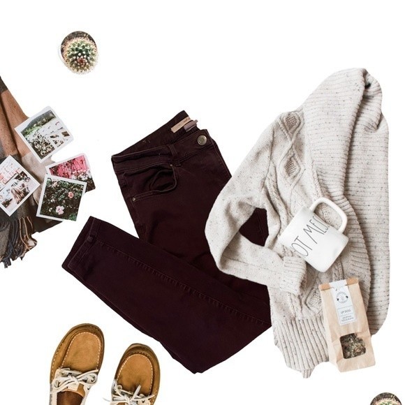 Authentic Brody Jeans Maroon High Waisted Boyfriend - Picture 12 of 12